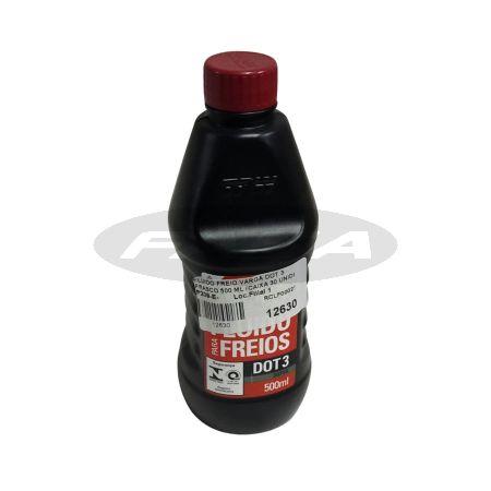 Fluido Freio Varga Dot 3 Frasco 500 Ml (Caixa 30 Unid)