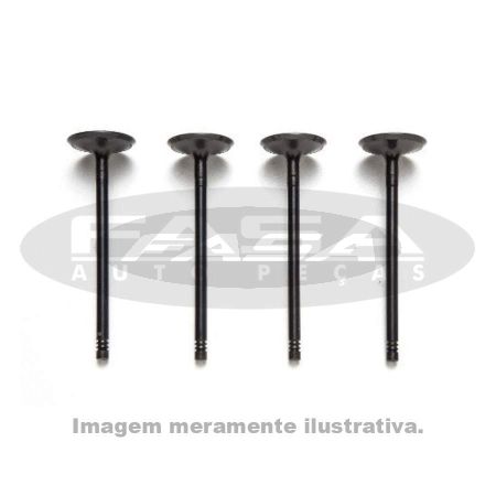 Válvula de Escape Hilux 3.0 1Kd 2005/... 105.4X27.8X