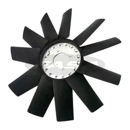 Hélice de Radiador MWM Sprint 4/ 6 Cil. Comp. Preta 11 Pas
