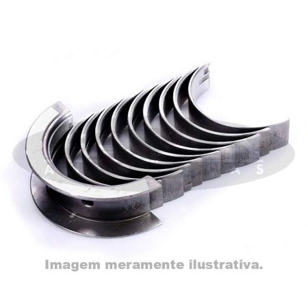 Bronzina de Mancal Hs 2.5 075 (Arco)